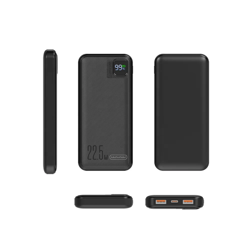 Зовнішній акумулятор WUW Y137 (PD22.5W quick charge) 10000mAh Black