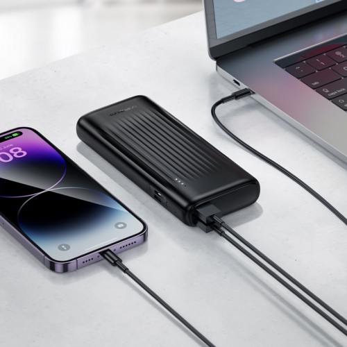 Зовнішній акумулятор BOROFONE BJ81A Astute power bank (10000mAh) Black