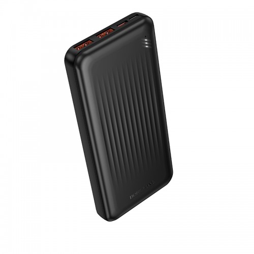 Зовнішній акумулятор BOROFONE BJ80 Clever 22.5W+PD20W fully compatible power bank (10000mAh) Black