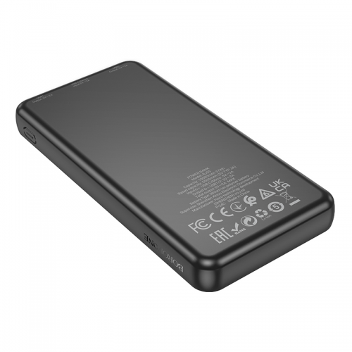 Зовнішній акумулятор BOROFONE BJ55 Graceful power bank (10000mAh) Black