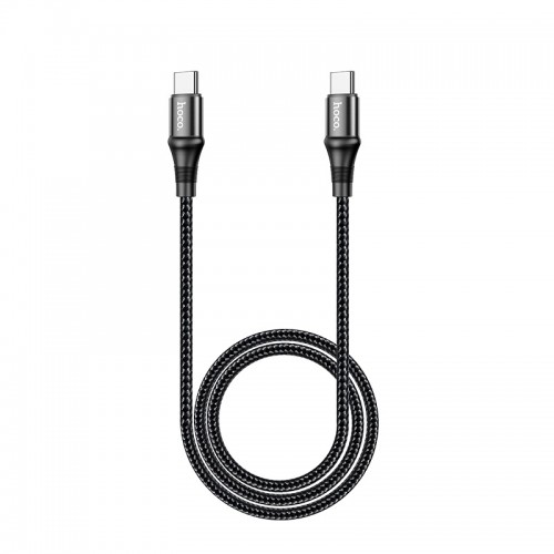 Кабель HOCO X50 Type-C to Type-C Exquisito 100W charging data cable(L=1M) Black