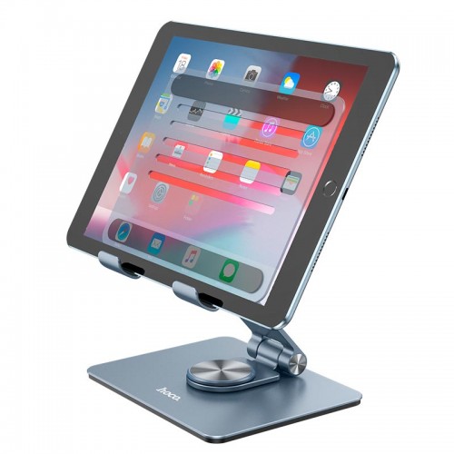 Підставка для планшета HOCO PH52 Might metal rotating tablet desktop holder Metal Gray