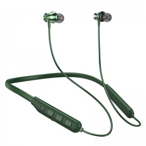 Беспроводные спортивные наушники HOCO ES64 Easy Sound sports BT earphones Dark Green