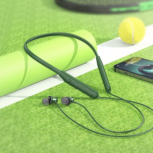 Бездротові спортивні навушники HOCO ES64 Easy Sound sports BT earphones Dark Green