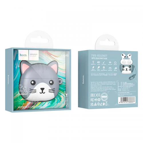Беспроводные наушники TWS HOCO EW46 Таинственный кот