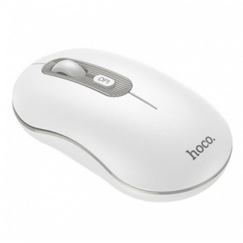 Маніпулятор миша HOCO GM21 Platinum 2.4G business wireless mouse White Gray