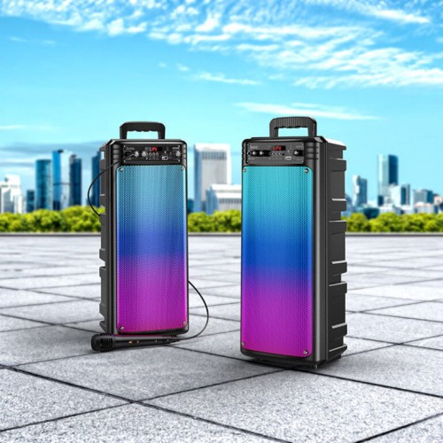 Портативная колонка HOCO BS52 Billowing уличная BT-колонка, чёрная