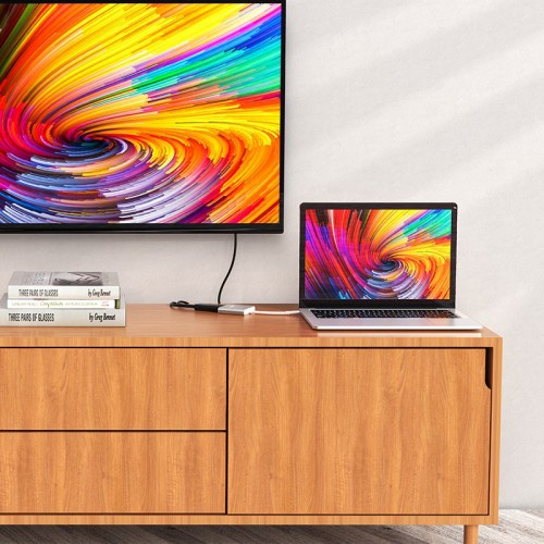 USB-хаб HOCO HB14 Easy use Type-C adapter(Type-C to USB3.0+HDMI+PD) Silver