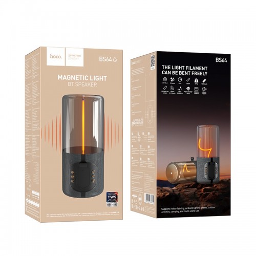 Портативная колонка HOCO BS64 Rocker BT speaker Gray