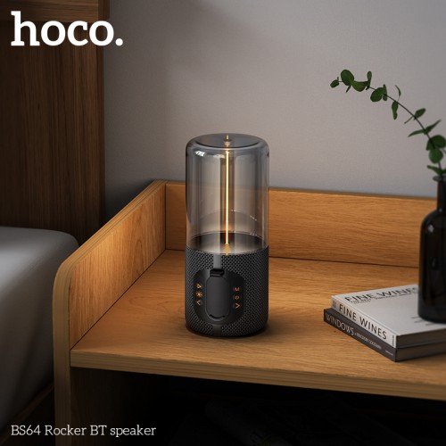 Портативная колонка HOCO BS64 Rocker BT speaker Gray