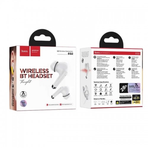 Бездротові навушники TWS HOCO EQ2 Thought Purple