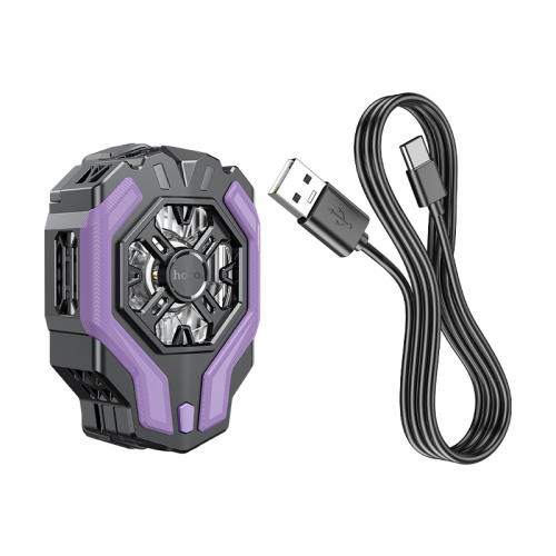 Мобільний кулер HOCO GM26 Ambitious cooling mobile phone fan Black