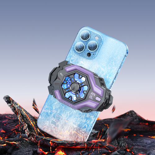 Мобільний кулер HOCO GM26 Ambitious cooling mobile phone fan Black