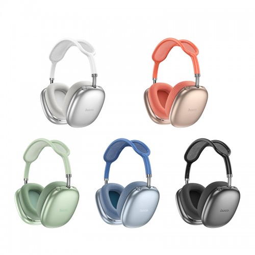 Беспроводные накладные наушники HOCO W55 Pleasing BT headphones Silver