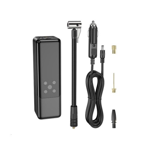 Автомобильный насос HOCO ZP5 May smart air pump Черный