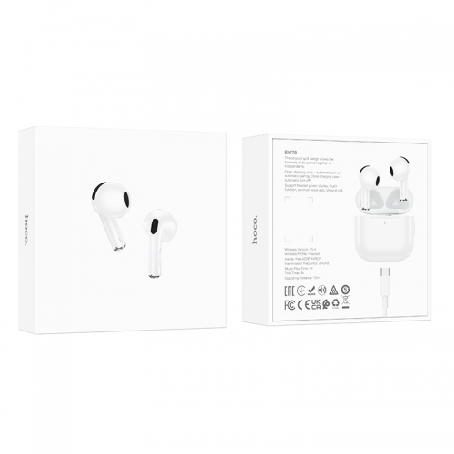 Бездротові навушники TWS HOCO EW78 White