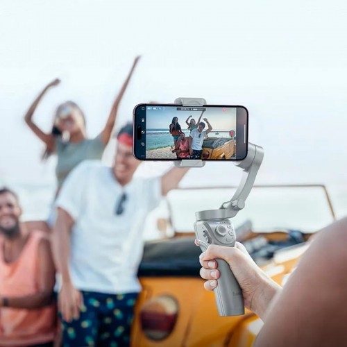 Триосьовий стабілізатор HOCO K24 Support 3-axis smart gimbal Gray