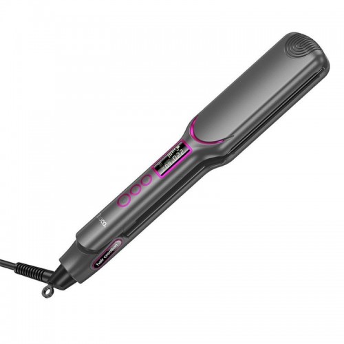 Вирівнювач для волосся з цифровим дисплеєм HOCO HP42 Wide board hair straightener with digital display(EU) Gray