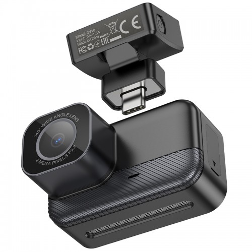 Видеорегистратор HOCO DV10 mini screen dashcam Black