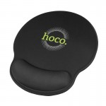Коврик для мыши HOCO GM30 Polar Fox с поддержкой запястья, черный