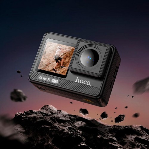 Екшн камера HOCO DV102 4K anti-shake sports camera Black
