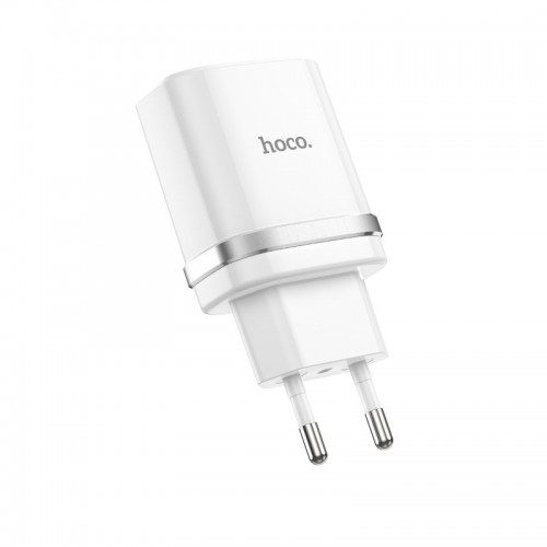 Сетевое зарядное устройство HOCO C12Q Smart QC3.0 charger 18W White