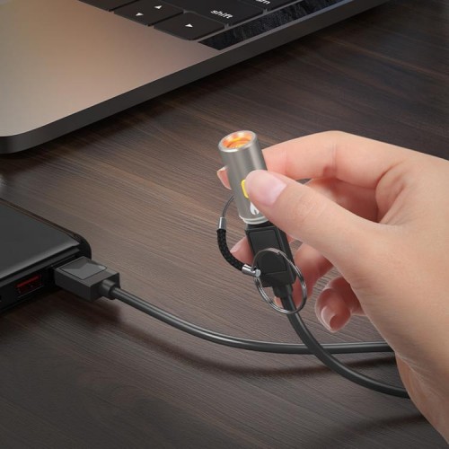 Перехідник HOCO UA38 Type-C to cigarette lighter adapter Gray