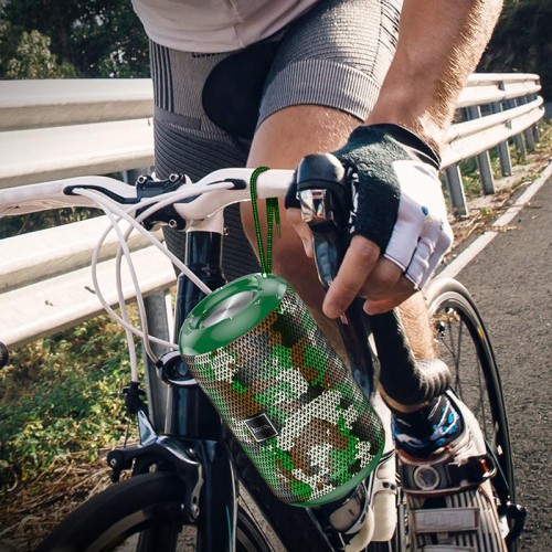 Портативная колонка HOCO HC1 Trendy sound спортивная беспроводная акустика Камуфляжный зелёный