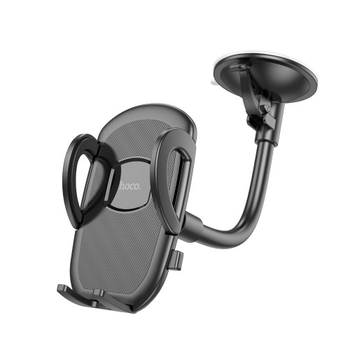 Автодержатель для телефона HOCO H10 General car holder (лобовое стекло) Черный