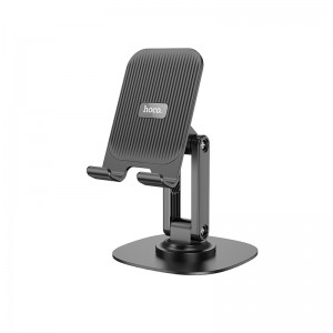 Тримач для телефона HOCO HD6 Winner dual-axis rotating desktop stand Black