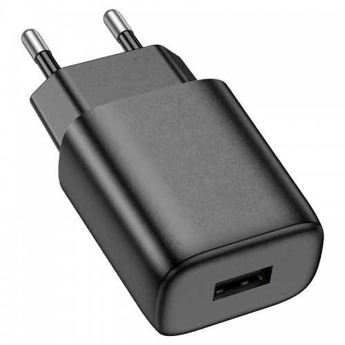Мережевий зарядний пристрій HOCO C134A Solid single port charger (EU) Black