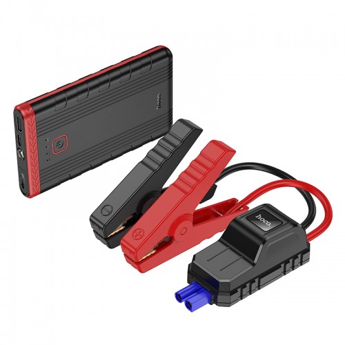 Автомобильное пуско-зарядное устройство HOCO QS5 Refined intelligent emergency start-up power bank (6000mAh) Черный
