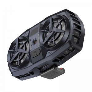 Кулер для мобільного телефона GM36 Mustango mobile phone dual cooler Black