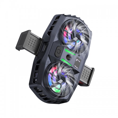 Кулер для мобільного телефона GM36 Mustango mobile phone dual cooler Black