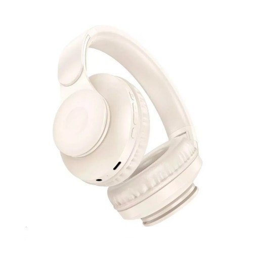 Беспроводные накладные наушники HOCO W45 Enjoy BT headset Milky White