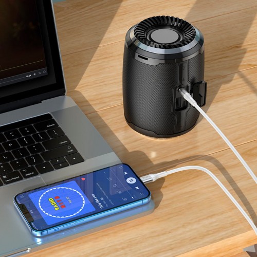 Аудиокабель HOCO UPA22 iP to 3.5mm male, силиконовый, 1 м, белый