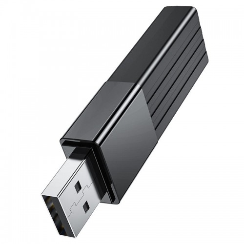 USB-хаб HOCO HB20 Mindful 2-в-1 кардридер (USB2.0) Чёрный