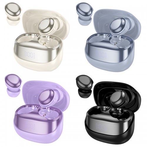 Беспроводные наушники TWS HOCO EW200 Elegant Молочно-белые