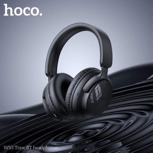 Беспроводные накладные наушники HOCO W53 Tone BT headphones Classic Black
