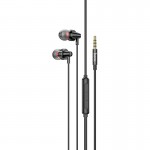 Проводные наушники HOCO M90 (3.5mm) Black Shadow