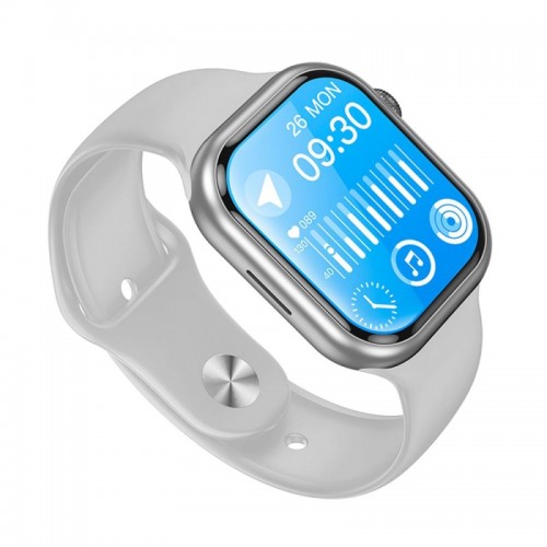 Смарт-часы HOCO Y23 51 мм. 300 мАч. IP67 Умные спортивные часы (версия с возможностью звонков) Серебристые