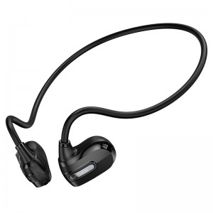 Беспроводные спортивные наушники HOCO ES63 Graceful air conduction BT earphones Black