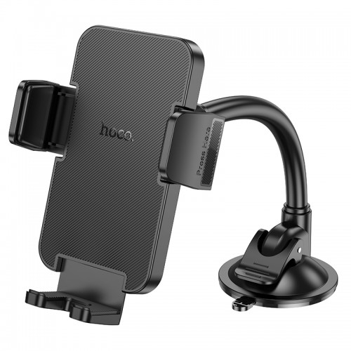 Автотримач для телефона HOCO H38 Cheetah car holder(windshield) Black