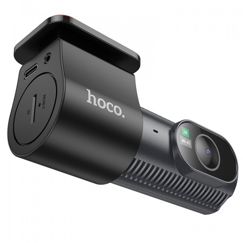 Відеореєстратор HOCO DV8 2K display hidden driving recorder(with rear camera) Black