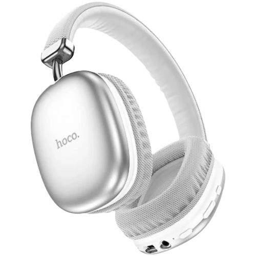 Беспроводные накладные наушники HOCO W35 wireless headphones Silver
