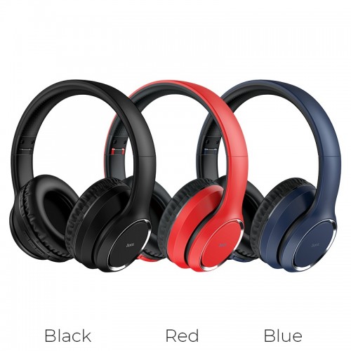 Бездротові накладні навушники HOCO W28 Journey wireless headphones Black