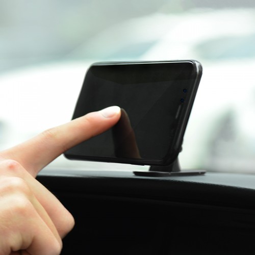 Автотримач для телефона HOCO CA24 Lotto series magnetic automotive center adsorbed holder Black