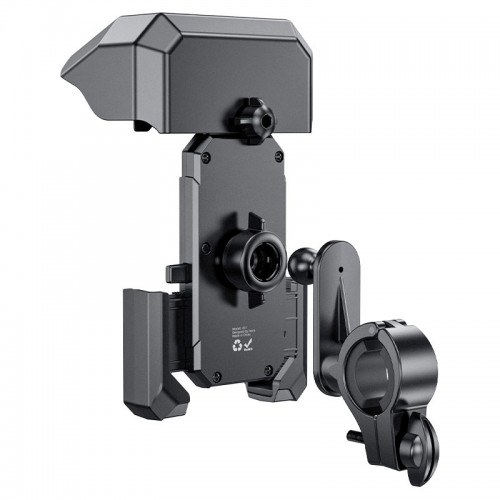 Велотримач для телефона HOCO H31 Wild Wolf bicycle motorcycle universal holder Black