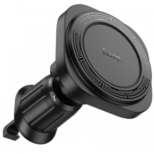 Автотримач для телефона HOCO H28 Rainbow ring magnetic car holder(air outlet) Black