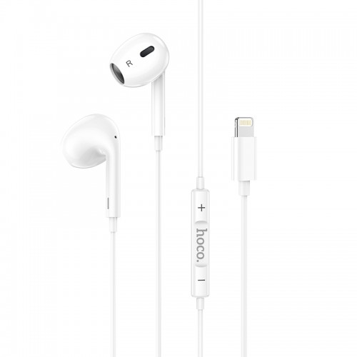 Навушники дротові HOCO M1 Max (Lightning) White